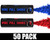 Enola Gaye Wire Pull Smoke Grenade 50 Pack - Optimus (Red/Blue)