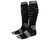 Exalt Compression Paintball Socks - Black/Grey