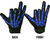 Exalt Death Grip Paintball Gloves - Blue