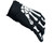 Exalt Death Grip Paintball Gloves - White