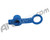 Rubber HPA Fill Nipple Cover With Lanyard - Blue-1654501570