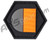 First Strike Rubber Velcro Patch - 1 1/4" FSR - Orange