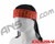 Full Clip Headband w/ Netting - Kanji XL Red