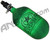 GI Sportz Mega Lite 68/4500 Compressed Air Paintball Tank - Green