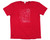 GI Sportz Stacked T-Shirt - Cardinal