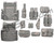 Gen X Global Flak Jacket Molle Paintball Vest - ACU