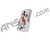 Gen X Global Rockstar 45 Grip - White/Red/Black