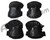 Gen X Global Tactical Elbow & Knee Pad Set - Black