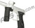HK Army Gtek 170R Paintball Gun - Pure (Dust Silver/Dust Silver)
