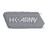 HK Army Ball Breaker 2.0 Barrel Condom - Silver/White