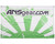 HK Army ANSGEAR Banner - 41" x 26" - Rising Sun White/Lime