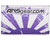 HK Army ANSGEAR Banner - 41" x 26" - Rising Sun White/Purple