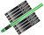 HK Army Luxe Threaded LAZR Barrel Kit w/ Black Inserts - Dust Neon Green