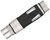 HK Army Luxe Threaded LAZR Barrel Back - Dust Silver