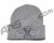 HK Army Icon Beanie - Grey/Black Stitch