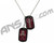 HK Army Dog Tags - Red