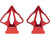 HK Army EVO Replacement Fin Set - Red (2 Pack)