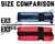 HK Army XL Exo 2.0 Carbon Paintball Gun Case - Black w/ Blue Liner