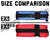 HK Army XL Exo 2.0 Carbon Paintball Gun Case - Black w/ Blue Liner