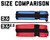 HK Army XL Exo 2.0 Carbon Paintball Gun Case - Blue
