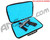 HK Army XL Exo Carbon Paintball Gun Case - Black w/Teal Liner