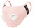 HK Army FLTRD Air Carbon Filtered Face Mask - Pink
