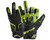HK Army Hardline Armored Half Finger Paintball Gloves - Energy