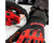 HK Army Hardline Armored Half Finger Paintball Gloves - Fire
