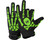 HK Army Bones Paintball Gloves - Black/Green