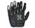 HK Army FULL FINGER Hardline Paintball Gloves - Black/Olive/Grey