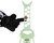 HK Army Joint Folding Gun Stand - Glow In The Dark