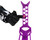 HK Army Joint Folding Gun Stand - Purple