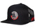HK Army Drift Snap Back Hat - Black