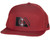HK Army Field Snap Back Hat - Maroon