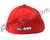 HK Army Flex Fit Skull Hat - Red