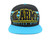 HK Army Snap Back Rival Hat - Black/Sky Blue