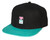 HK Army Snap Back Wavy Hat - Black/Teal