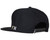 HK Army Split Snap Back Hat - Black/Gold/White