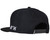 HK Army Split Snap Back Hat - Black/White