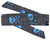 HK Army Hostilewear Headband - Bones Blue