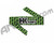 HK Army Headband - HK Mini Skull Green