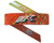 HK Army Headband - Retro Liquid Orange/Lime