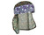 HK Army Hostilewear Headwrap - Purple Skulls/Forest Skull Mesh