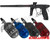 HK Army Luxe X Paintball Gun w/ FREE Aerolite 68/4500 Tank w/ Std Reg - Polish Black/Polish Black
