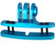 HK Army Universal Action Sports Goggle Camera Mount - Blue