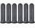 HK Army (6 Pack) 150 Round HSTL Paintball Pod - Dark Smoke