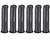 HK Army (6 Pack) 150 Round Skull Paintball Pod - Dark Smoke