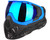 HK Army SLR Paintball Mask - Wave (Blue/Black w/ Arctic Lens)