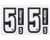 HK Army Number Sticker Pack - 5
