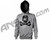 HK Army Crossbone Pull Over Hooded Sweatshirt - Grey